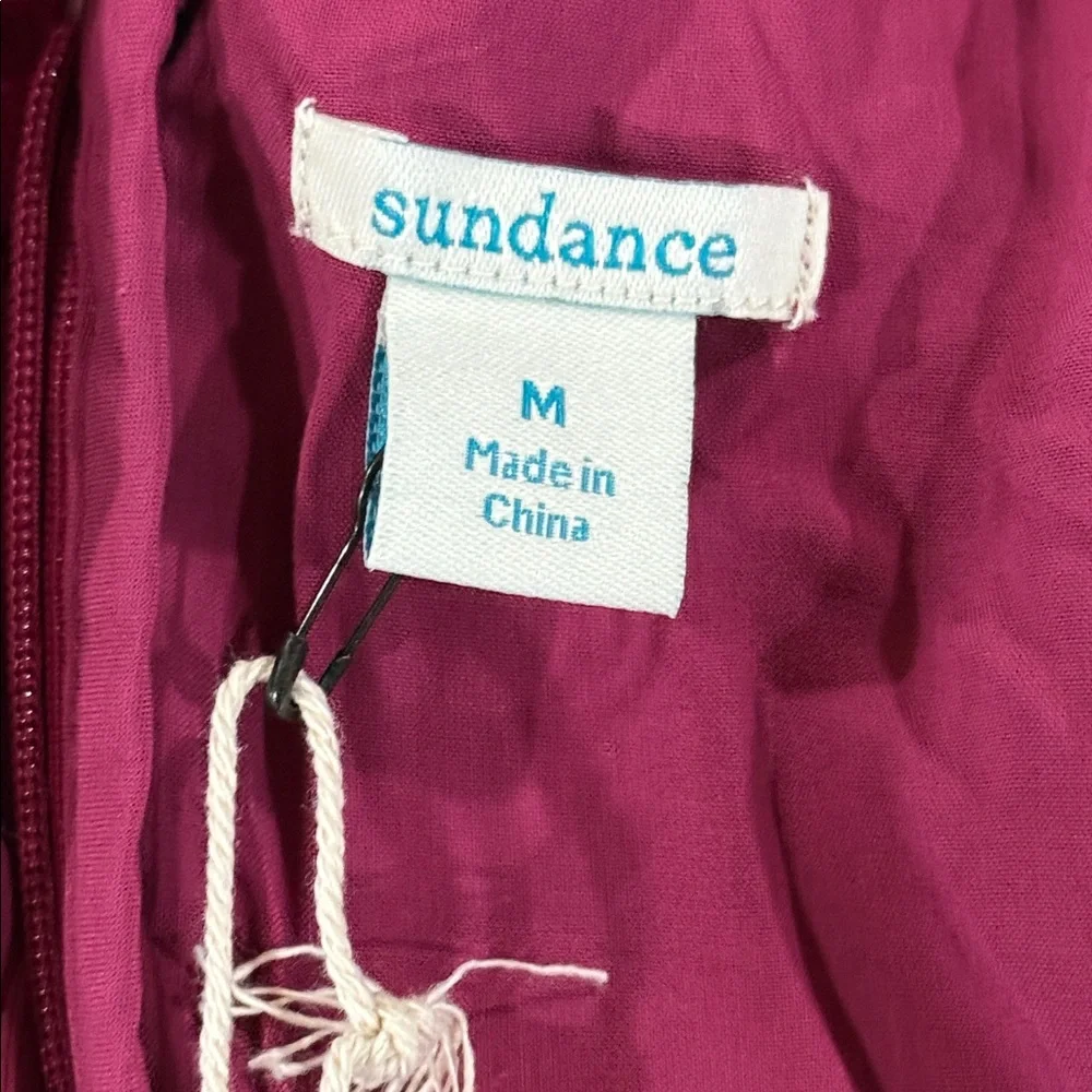 Sundance burgundy Lace Maxi Dress size M NWT  maxi - Picture 8 of 14